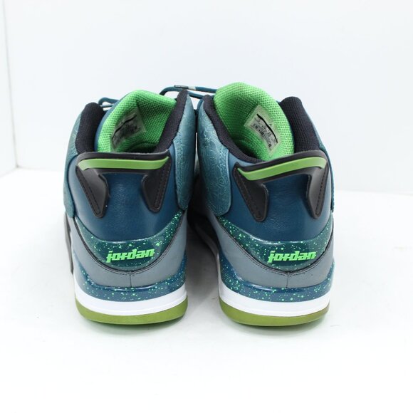 NIKE AIR JORDAN MEN'S DUB ZERO TEAL (31046 330) BASKETBALL SNEAKERS SHOES SZ 12 - Picture 4 of 6